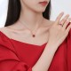 Flash Sale-925 Silver Year of the Dragon Cinnabar Red Agate Ring Set