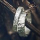 925 Silver Simple Blessing Couple Ring 925 Silver Simple Blessing Couple Ring