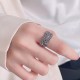 925 Silver Koi Fish Lotus Prosperity Ring