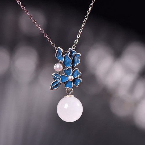 White Jade Pearl Blessing Set White Jade Pearl Blessing Set