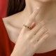 Cyan Jade Healing Adjustable Ring Cyan Jade Healing Adjustable Ring