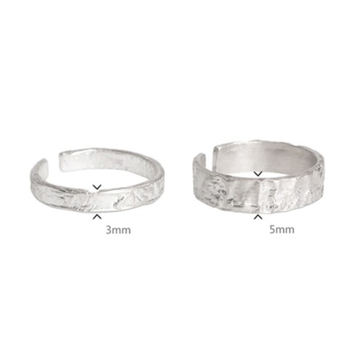 925 Silver Simple Blessing Couple Ring 925 Silver Simple Blessing Couple Ring