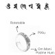 Tibetan Om Mani Padme Hum PiXiu Rotatable Luck Ring Tibetan Om Mani Padme Hum PiXiu Rotatable Luck Ring