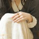 14k Gold-plated Fu Lu Shou Crystal Happiness Ring