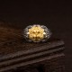 925 Sterling Silver Tibetan Skull Protection Ring 925 Sterling Silver Tibetan Skull Protection Ring