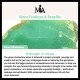 Green Chalcedony Hollow Strength Adjustable Ring