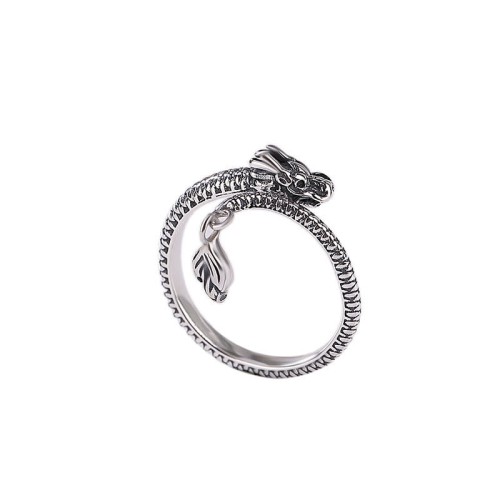 Vintage Year of the Dragon Protection Ring