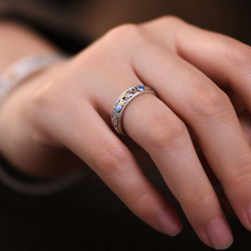 Colorful Elephant Strength Ring Colorful Elephant Strength Ring