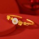 925 Sterling Silver Hetian Jade Plum Blossom Luck Set 925 Sterling Silver Hetian Jade Plum Blossom Luck Set