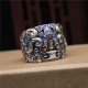 925 Silver Fengshui Kui Cattle Protection Ring