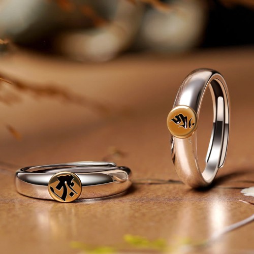 Tibetan Om Mani Padme Hum Buddha Peace Ring