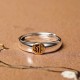 Tibetan Om Mani Padme Hum Buddha Peace Ring