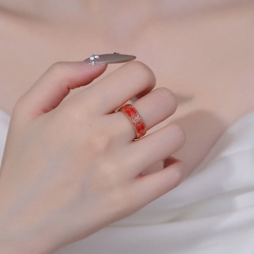Five Scriptures Copper Healing Ring Five Scriptures Copper Healing Ring