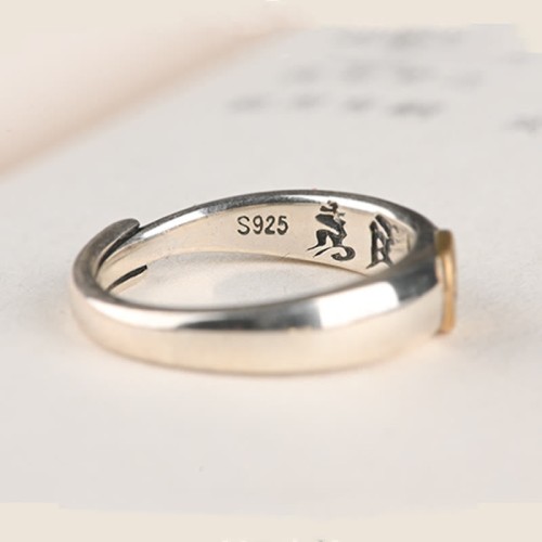 Tibetan Om Mani Padme Hum Buddha Peace Ring
