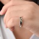 Tibetan Om Mani Padme Hum Buddha Peace Ring