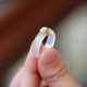 Agate Cyan Jade Protection Ring