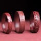 Cinnabar Om Mani Padme Hum Blessing Ring