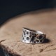 925 Silver Bump Texture Protection Ring