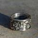 999 Silver Koi Fish Lotus Wealth Ring 999 Silver Koi Fish Lotus Wealth Ring