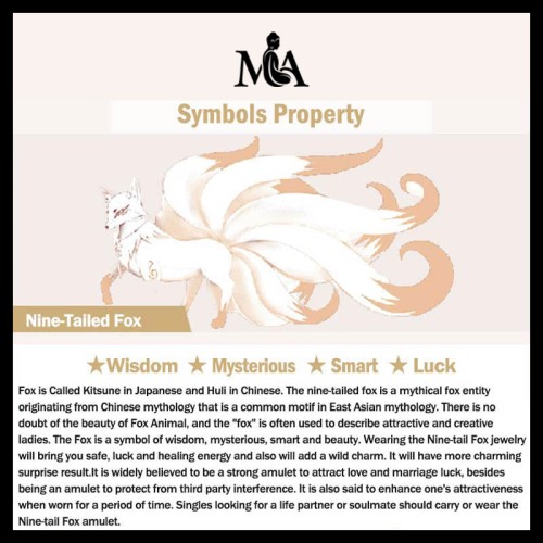 999 Sterling Silver Nine-Tailed Fox Protection Ring 999 Sterling Silver Nine-Tailed Fox Protection Ring