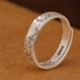999 Sterling Silver Lotus Peony Enlightenment Ring