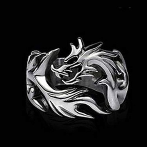 Dragon Pattern Protection Strength Ring Dragon Pattern Protection Strength Ring