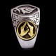 925 Silver Sanskrit Protection Adjustable Ring 925 Silver Sanskrit Protection Adjustable Ring