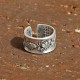 999 Silver Koi Fish Lotus Wealth Ring 999 Silver Koi Fish Lotus Wealth Ring