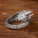 925 Silver Vintage Dragon Protection Ring