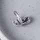 925 Silver Koi Fish Water Ripple Luck Ring 925 Silver Koi Fish Water Ripple Luck Ring
