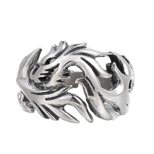 Dragon Pattern Protection Strength Ring Dragon Pattern Protection Strength Ring