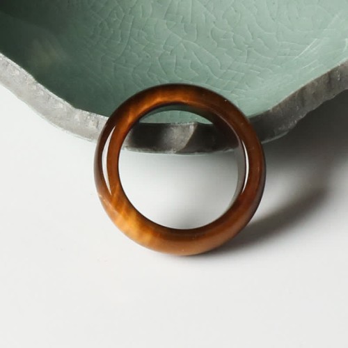 Tiger Eye Stone Protection Ring Tiger Eye Stone Protection Ring