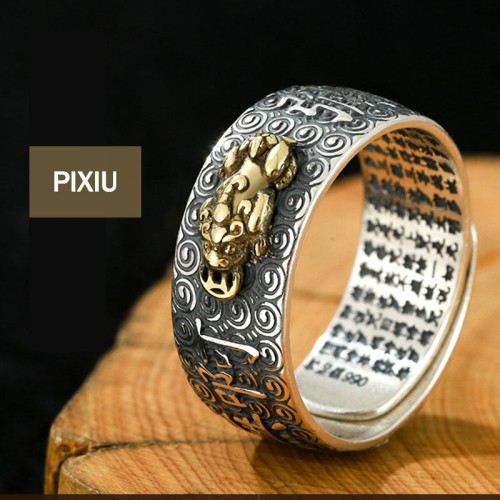 Zodiac Buddha Wealth Luck Adjustable Ring Zodiac Buddha Wealth Luck Adjustable Ring