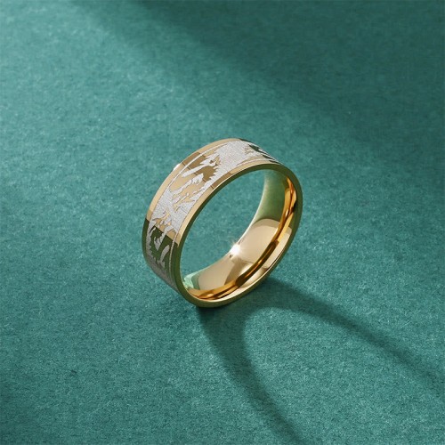 Dragon Carved Strength Protection Ring Dragon Carved Strength Protection Ring