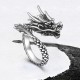 990 Sterling Silver Vintage Dragon Luck Ring 990 Sterling Silver Vintage Dragon Luck Ring