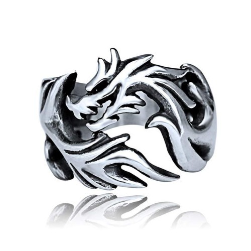 Dragon Pattern Protection Strength Ring Dragon Pattern Protection Strength Ring
