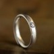 925 Sterling Silver Zodiac Buddha Blessing Couple Ring