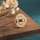 White Jade Red Agate Happiness Ring White Jade Red Agate Happiness Ring