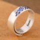 999 Silver Peacock Lotus Fortune Ring