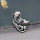 925 Silver Koi Fish Water Ripple Luck Ring 925 Silver Koi Fish Water Ripple Luck Ring