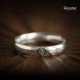 925 Sterling Silver Zodiac Buddha Blessing Couple Ring