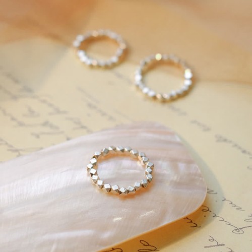 925 Sterling Silver Beaded Blessing Ring 925 Sterling Silver Beaded Blessing Ring