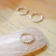 925 Sterling Silver Beaded Blessing Ring 925 Sterling Silver Beaded Blessing Ring