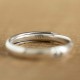 925 Sterling Silver Zodiac Buddha Blessing Couple Ring