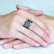 Dragon Pattern Protection Strength Ring Dragon Pattern Protection Strength Ring