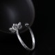 925 Sterling Silver Lotus Blessing Ring 925 Sterling Silver Lotus Blessing Ring
