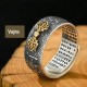 Zodiac Buddha Wealth Luck Adjustable Ring Zodiac Buddha Wealth Luck Adjustable Ring