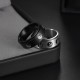 Yin Yang Titanium Steel Rotatable Ring