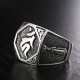 925 Silver Sanskrit Protection Adjustable Ring 925 Silver Sanskrit Protection Adjustable Ring