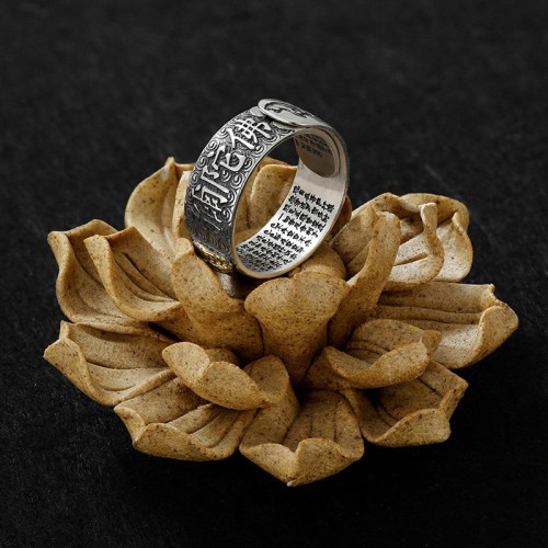 Zodiac Buddha Wealth Luck Adjustable Ring Zodiac Buddha Wealth Luck Adjustable Ring